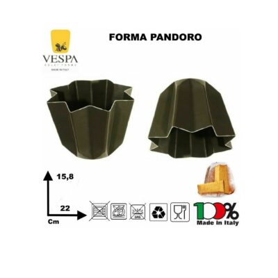 Stampo pandoro antiaderente 800gr