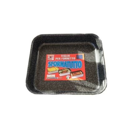 Teglia sfornatutto cm25x25x5h antiaderente