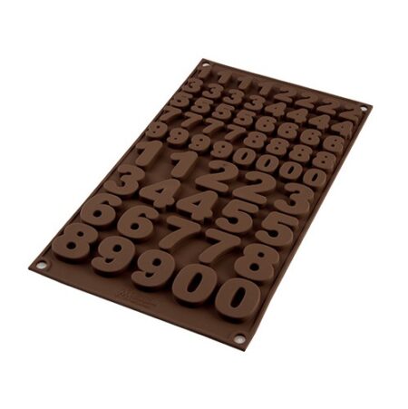 Stampo cioccolatini numeri silikomart