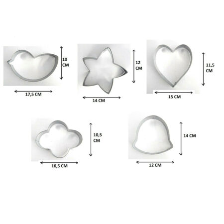5 pz forma scarcellla