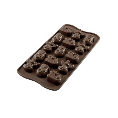 Stampo cioccolatini winter silikomart