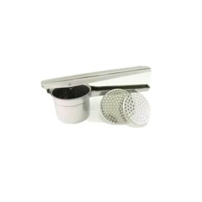 Schiaccia patate 2 dischi inox