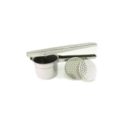 Schiaccia patate 2 dischi inox