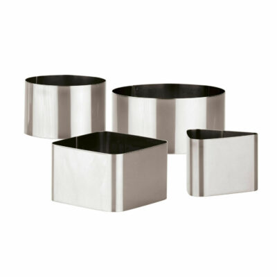 Set 4 coppapasta in acciaio tescoma
