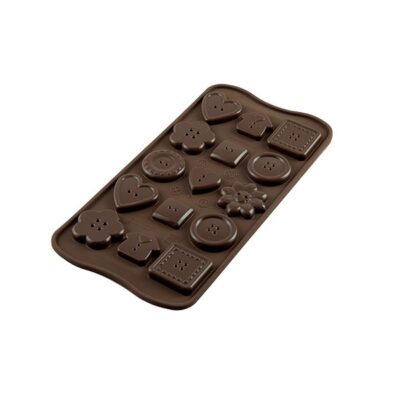 Stampo cioccolatini bottoni silikomart